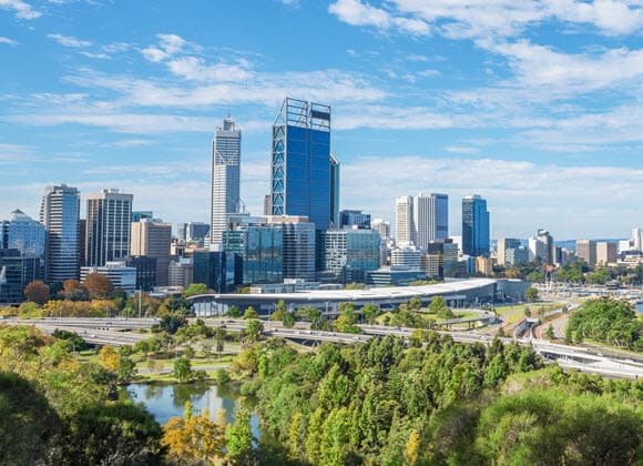 Perth city skyline_shutterstock_523967338_580x420