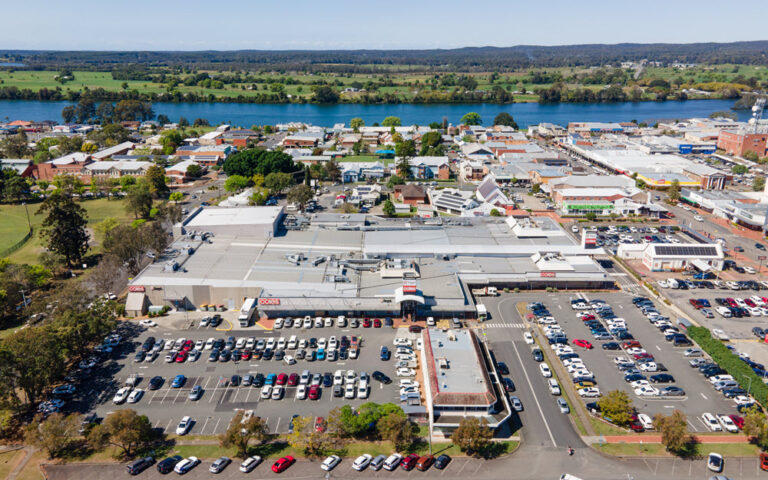 Manning Mall_Taree NSW aerial feature